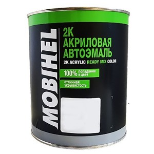 Автоемаль 2К акрилова 110 Рубін Mobihel двокомпонентна