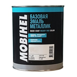 Автоемаль металік 640 Срібна Mobihel 1,0л